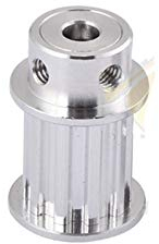 Pnloog-Zahnriemenscheibe Timing-Riemenscheibe T5 10 Zähne, Bohrung 5mm, passen für T5-Gürtel, Breite 16 mm (Bore Diameter : Bore 5mm, Width : Width 16mm)