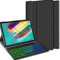 tastiera Per Lenovo Tab M10 (3rd generazione) 10.1 Pollici 2022 Custodia, Staccabile Magnetica Sottile Custodia In Pelle Cover con Tastiera Bluetooth Wireless Lenovo Tab M10 10.1 (retroilluminato)