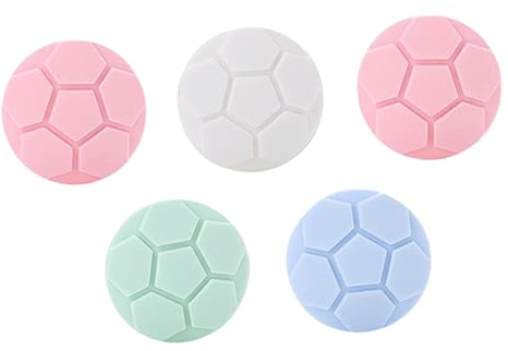 Toddmomy 5st Antikollisionsaufkleber Für Kühlschrank Türstopper Knauf Pads Wandtürgriffstopper Türstopper Wandschutz Süße Türstoßstange Waschmaschine Geräuschdämpfende Auflage Kieselgel