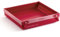 coox WUNDERFORM Frame MQ in Rot: Die erste faltbare Silikon Kastenform für grenzenlose Backkreationen - perfekt für Kuchen, Brot und Aufläufe