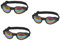 BESPORTBLE 3stücke Hundesonnenbrille Mit Uv-Schutz Verstellbarem Strap Und Faltbarem Design Für Haustiere Augen Und Sonnenschutzlösung Für Hunde Schwarz
