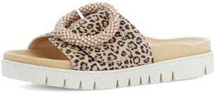 Gabor Damen Pantoletten, Frauen Slipper,Best Fitting,Freizeitschuhe,Schlupfschuhe,schluepfschuhe,Slip-ons,Backless Slipper,Natur,41 EU / 7.5 UK