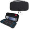 Tragenkoffer für 2, Tragbare Travel Carry -Hülle mit 10 Spielkartentaschen, Eva Hard Shell Game Travel Storage Bag (Black)