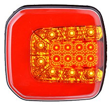 LED-MARTIN® Kombi Rückleuchte KR3 - universal - Design Rückleuchte - Trailer - Anhänger - Fahrzeuge - Boottrailer - Heckleuchte - Multifunktionsrückleuchte