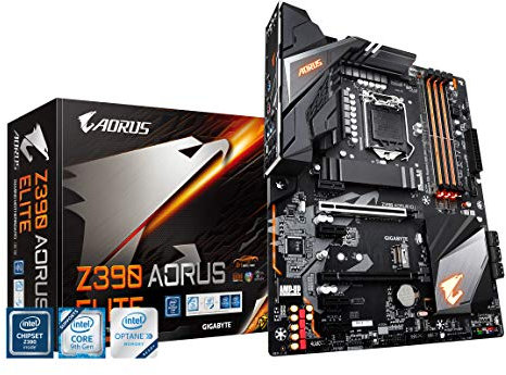 Gigabyte Z390 AORUS ELITE (Intel LGA1151/Z390/ATX/2xM.2/Realtek ALC1220/RGB Fusion/Gaming Motherboard)
