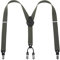 Lafayon Hosenträger Herren mit 4 Clips, Y-Back 3,5 cm Breit Hosenträger Heavy Duty Verstellbar und Elastisch mit Starken Metallclips
