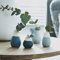 Räder Mini Pastellvasen 4er Set blau