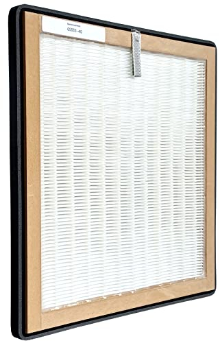 Ersatz Luftreiniger Filter nach HEPA H13 Filterklasse | filtert mindestens 99,95% aller Schadstoffe | stabiler Holzrahmen | Made in Germany mit Serienummer| 362 x 350 x 25 mm