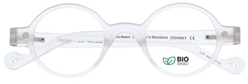 DIDINSKY Gafas de Lectura o Presbicia Graduadas Anti bluelight Anti Luz Azul para Hombre y Mujer. Tacto Goma, Material Biodegradable y Cristales Anti-reflejantes. Smoke Bio +1.0 – HAKONE BIO