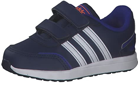 adidas Vs Switch 3 Lifestyle Running Hook and Loop Strap Shoes Mixte Enfant Chaussures de Course, Dark Blue/Cloud White/Lucid Blue, 20 EU