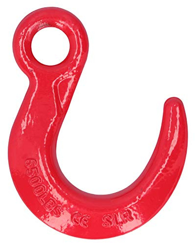 6500lb Lifting Hook with Large Opening, Alloy Steel Crane Hoist Hook for Construction Engineering Equipment Shifting