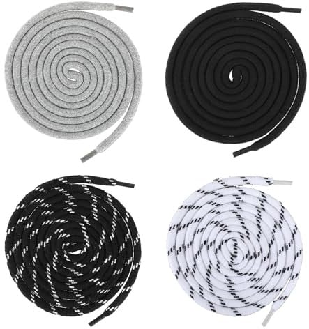 Giantree Lot de 4 cordons de serrage de rechange avec enfile-fils en plastique pour sweats à capuche, pantalons de survêtement, pulls