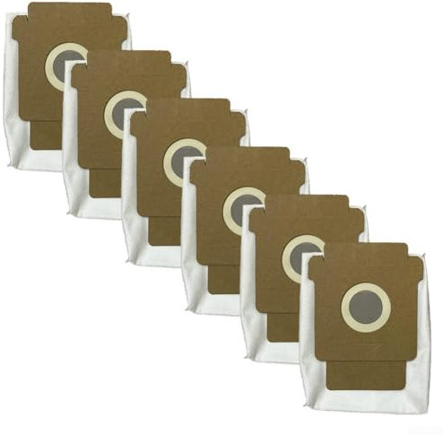 Lot de 6 sacs d'aspirateur robots pour aspirateur Roomba 2 Q0520/j6+/j7+/j8+/i1+/i2+/i3+/i4+/i5+/i6+/i7+/i8+/S9 pour Combo série i et j