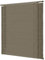 Tende Veneziane da Interno in Alluminio, Lamelle Orizzontali da 25 mm Personalizzabili, Oscuranti per Finestre e Porte di Casa o Ufficio 50/80/100/120/150/160/180 cm(Marrone)