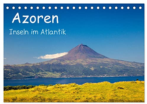 Azoren - Inseln im Atlantik (Tischkalender 2026 DIN A5 quer), CALVENDO Monatskalender: Naturaufnahmen der wunderschönen und charaktervollen Atlantikinseln. (CALVENDO Natur)