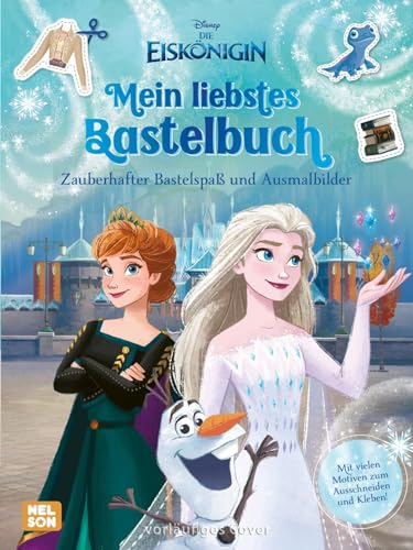 Disney Die Eiskönigin: Mein liebstes Bastelbuch - Zauberhafter Bastelspaß und Ausmalbilder: Mit vielen Motiven zum Ausschneiden und Kleben | Für ... Die Eiskönigin: Jetzt schon ein Klassiker!)