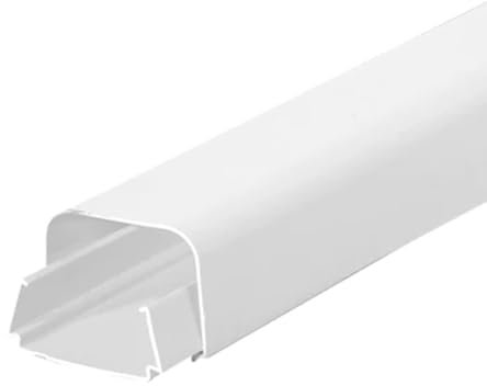 Canalina in pvc euro-plus barra da 2mt 80 x 60 mm