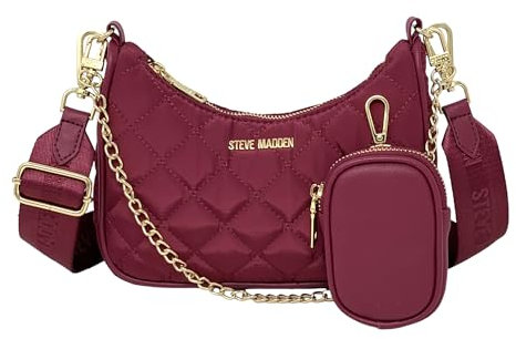 Steve Madden Btamela Bag, Rot/Ausflug, einfarbig (Getaway Solids), Einheitsgröße