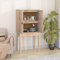 Highboard 60x40x120 cm Massivholz Kiefer,Rustikales Highboard aus massiver Kiefer für Stauraum im Wohnambiente Diele & Flur Möbel