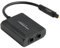 KabelDirekt – TOSLINK-Splitter, 1-zu-2-Verteiler – verbindet eine Audioquelle mit zwei Ausgabegeräten (2-Out: Soundbar, Verstärker/HiFi-Anlage, Fernseher) – SPDIF-Splitter, optischer Y-Adapter