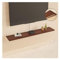 Banc TV Étagères TV flottantes, étagère TV Murale 63,0/70,8 avec lumière LED, étagères de Rangement Modernes en Bois Massif, étagère Murale sous Les téléviseurs Meuble TV(Bruin,180cm)