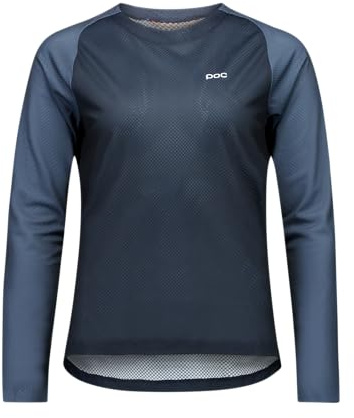 POC Motion Air Jersey Damen MTB Langarmtrikot – leichtes, atmungsaktives Trail Fahrradtrikot aus recyceltem Mesh