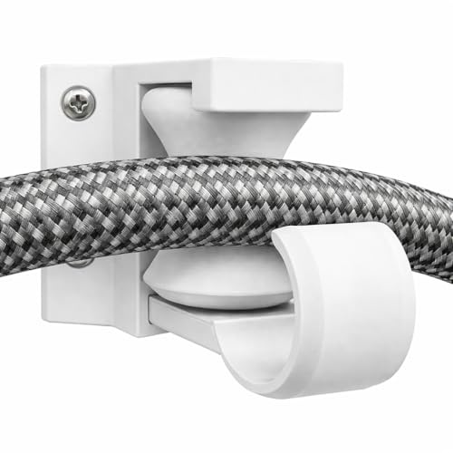 Corner Hose Guide for Garden Hose Wall & Fence Mounted Hose Protector Roller Prevent Hose Kinks, Snags & Wear on Brick Corners Outdoor Heavy Duty Weatherproof Hose Guide for Garden, Patio, Yard (2)