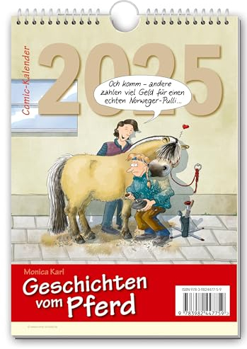 Geschichten vom Pferd 2025: Comic-Kalender