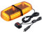 PROZOR Flashing Beacon Light 24LEDs 24W Amber Strobe Lights with Magnetic Base and 5m/16.4ft Cable 7 Modes Recovery Lights Car Emergency Light IP65 Waterproof for 12V Tractors Cars Truck SUV