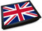 Deluxe Cushioned Lap Tray | Union Jack Flag | Wooden Frame | Bean Bag Cushion Base | #AB