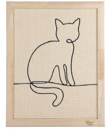 Karlie K DBL Holz-Bodenschaber Sammy 50 x 40 x 2 cm