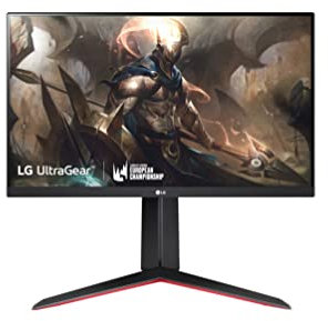 LG UltraGear 24GN650-B Moniteur Gaming 24 - dalle IPS résolution FHD (1920x1080), 1ms GtG 144Hz, HDR 10, sRGB 99%, AMD FreeSync Premium, inclinable, réglable en hauteur, mode portrait