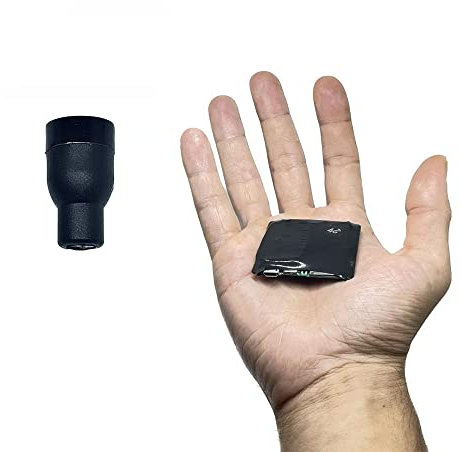 Pinganelli nascosti auricolare invisibile ipermini + microfono mini gsm senza fili di anelli nascosti