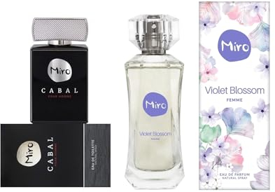 Miro CABAL Eau de Toilette 75 ml + Miro Violet Blossom Eau de Parfum 50 ml