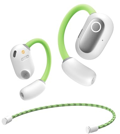 Baseus Eli Sport 1 Open Ear kopfhörer Bluetooth, Direktionale Akustik, druckvoller Bass, Ultraleicht, IPX4 wasserdicht, ENC-Mikrofone, kopfhörer kabellos Bluetooth 5.3-für Laufen, Training, Fitness