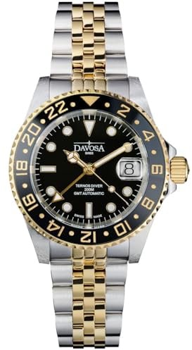 DAVOSA TERNOS Ceramic GMT 16159105 Herren Automatikuhr