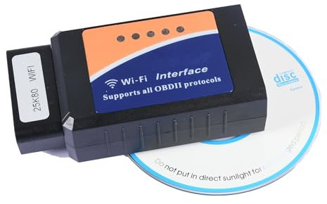 OBD2 ELM 327 WiFi Adapter For Android IOS Scanner Check Engine Light Fault Code Reader Diagnostic Tool