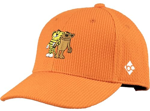 Bavarian Caps Unisex Janosch: Tiger&Bär Curved Cap, orange, ONE Size
