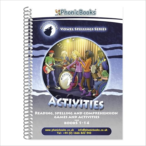 Phonic Books Moon Dogs Set 3 Vowel Spellings Activities: Two alternative vowel spellings (Phonic Books Catch Up Readers)