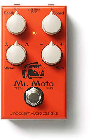 J. Rockett Audio Designs Tour Series Mr. Moto Tremolo Guitar Effects Pedal