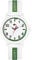 Lacoste Montre Analogique à Quartz pour la Jeunesse Collection Rider avec Bracelet en Silicone Blanc - 2020140