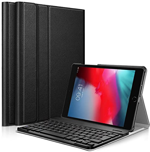 Étui de Protection Slim (Noir) + Clavier Bluetooth pour Apple iPad Mini 5 (7.9 2019)