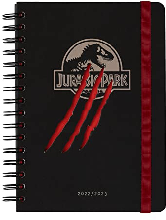 Grupo Erik Schulplaner 2022 2023, Jurassic Park Schulkalender 2022 2023, Kalender für die Schule, Wochenplaner 12 Monate A5 Format