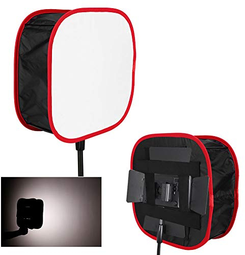 LED-Panel-Diffusor Sonstiges Zubehör für Studioblitze Faltbares Fotografie-Quadrat LED-Videolicht-Diffusor-Softbox-Kit-Zubehör