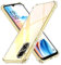 iVoler Cover per Oppo A38 4G / Oppo A18 4G, Custodia Trasparente per Assorbimento degli Urti con Paraurti in TPU Morbido, Sottile Morbida in Silicone TPU Protettiva Case