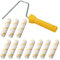 Bordhap 11 Piece 6 Inch Foam Roller Brushes Kit Paint Roller Refills Paint Roller Covers Home Repair Paint Roller Kits