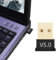 EYVRPAU Adaptador Bluetooth 5.0 USB, Tamaño Mini para Ordenador, Portátil, Auriculares, Altavoz, Teclado, Compatible con Windows 11/10/8.1/7