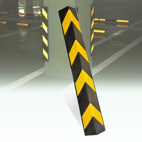 Protectores Borde Y Parachoques Pared, Protector Columnas Garage Reflectante, Protector de Esquinas y Pared de Garage, Revestimiento Garaje Protección Estacionamiento(120cm)