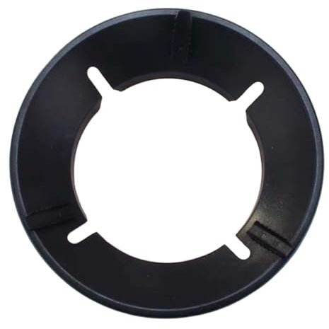 Kalastussaari Gas Stove Wok Ring Gas Hob Universal Pan Support Kitchens Pot Holders 4 Slots Black, gas stove wok ring