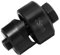 Perforatrice en Métal Diamètre 25 mm Hexagonale Emporte-Pièce pour Évier Inox Ouvre-Trous Perforateur de Trous en Tôle de Acier pour évier, Plaque en Acier, Inoxydable, Métal